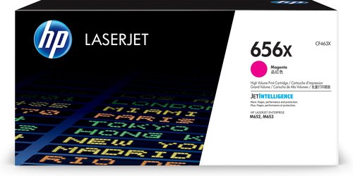 Toner HP 656X HIGH YIELD MAGENTA ORIGINAL LASERJET CATRIDGE (CF463X)