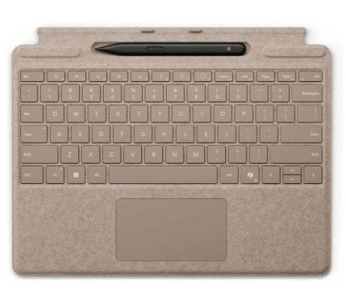 Capa Teclado Signature com Slim Pen 2 para Surface Pro 10 Bege