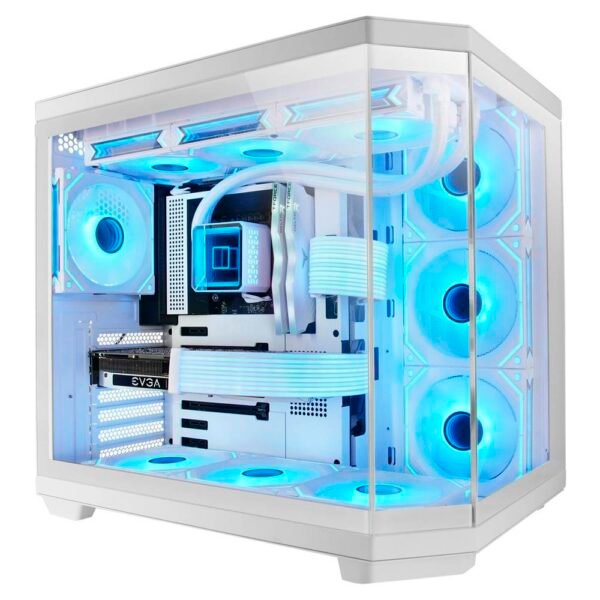 Caixa ATX Mars Gaming MC-3TCORE Tempered Glass Branca