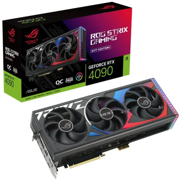 Placa Gráfica Asus GeForce® RTX 4090 ROG Strix Gaming BTF OC 24GB GDDR6X DLSS3