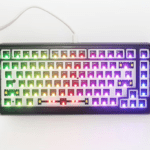Teclado Mecânico Ducky Tinker75 75% RGB Black MX Speed Silver (PT)