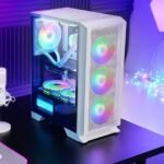 Caixa Mars Gaming ATX MC-C FRGB (Vidro Temperado) Branca - Image 3