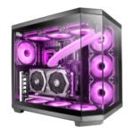Caixa Mars Gaming ATX MC-3TCORE Vidro Temperado Preta