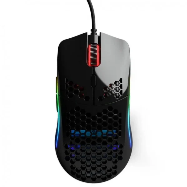 Rato Gaming 12000 DPI Glorious PC Race Model O Preto Brilhante