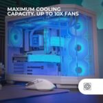 Caixa ATX Mars Gaming MC-3TCORE Tempered Glass Branca - Image 4