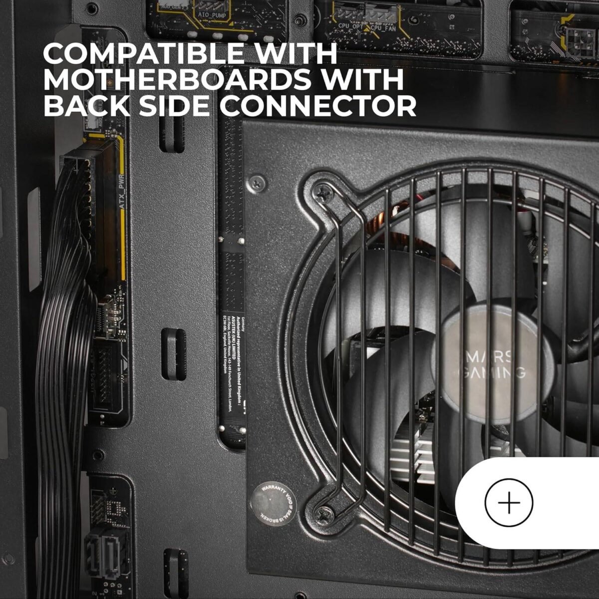 Caixa ATX Mars Gaming MC-3TCORE Tempered Glass Branca - Image 3