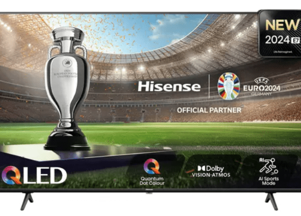 Televisor Hisense 65E77NQ 65" 4K Ultra HD Smart TV Preto