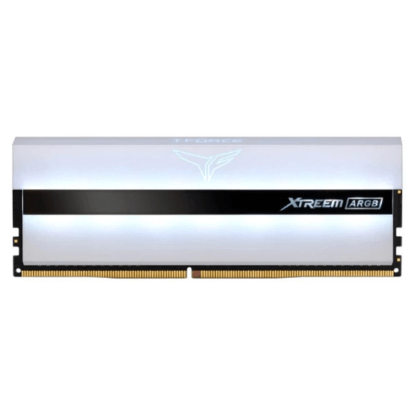 Memória Ram Team Group 32GB (2 x 16GB) DDR4 3200MHz Xtreem ARGB White Mirror CL16