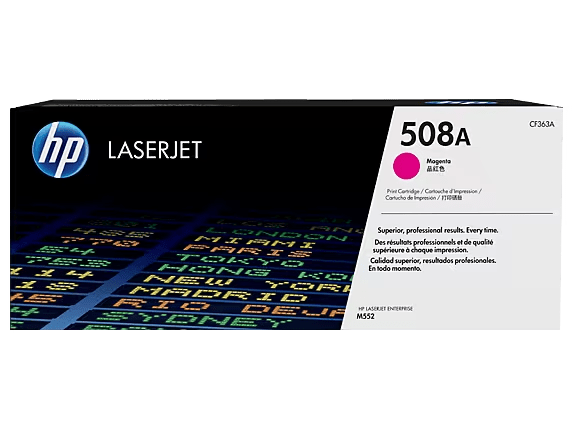 Toner HP LaserJet Original 508A Magenta, CF363A