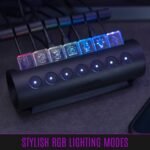 Hub Streamplify CTRL 7 7-Port RGB USB Preto - Image 3