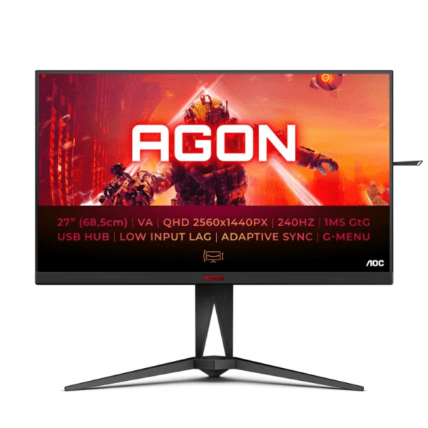Monitor AOC AG275QZN/EU 27" 2K Quad HD VA 240Hz 0.5ms FreeSync