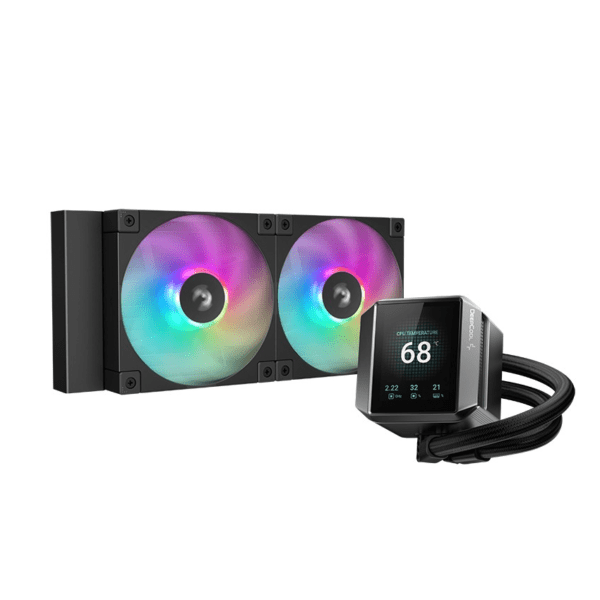 Water Cooler DeepCool Mystique 240 ARGB 240mm Preto
