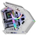 Caixa Mars Gaming ATX MC-TITAN RGB XXL Faixa LED Dupla Iluminação Frontal ARGB Hub Branca - Image 5