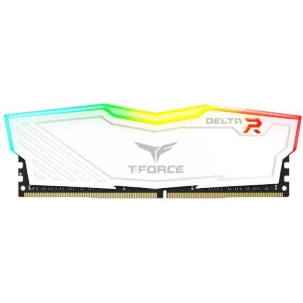 Memoria RAM TEAM GROUP KIT 32GB (2 X 16GB) DDR4 3200MHZ Delta RGB Branco CL16