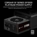 Fonte de Alimentação SFX Corsair SF Series (2024) SF1000 1000W 80 PLUS Platinum Full Modular - Image 3