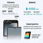 Smartphone Samsung Galaxy Z Flip 6 6.7" 12GB 256GB Dual SIM Silver Shadow - Image 6