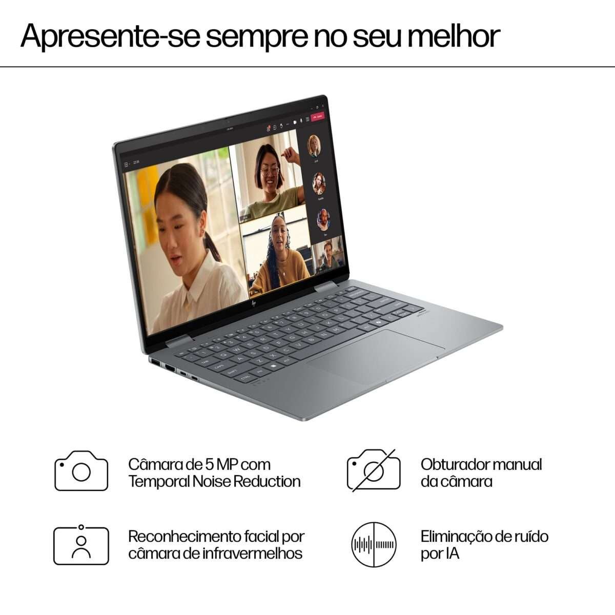 Portátil HP Envy x360 2-in-1 14-fc0002np Ultra 7 155U 14" 2.8K OLED 32GB 1TB W11H - Image 10