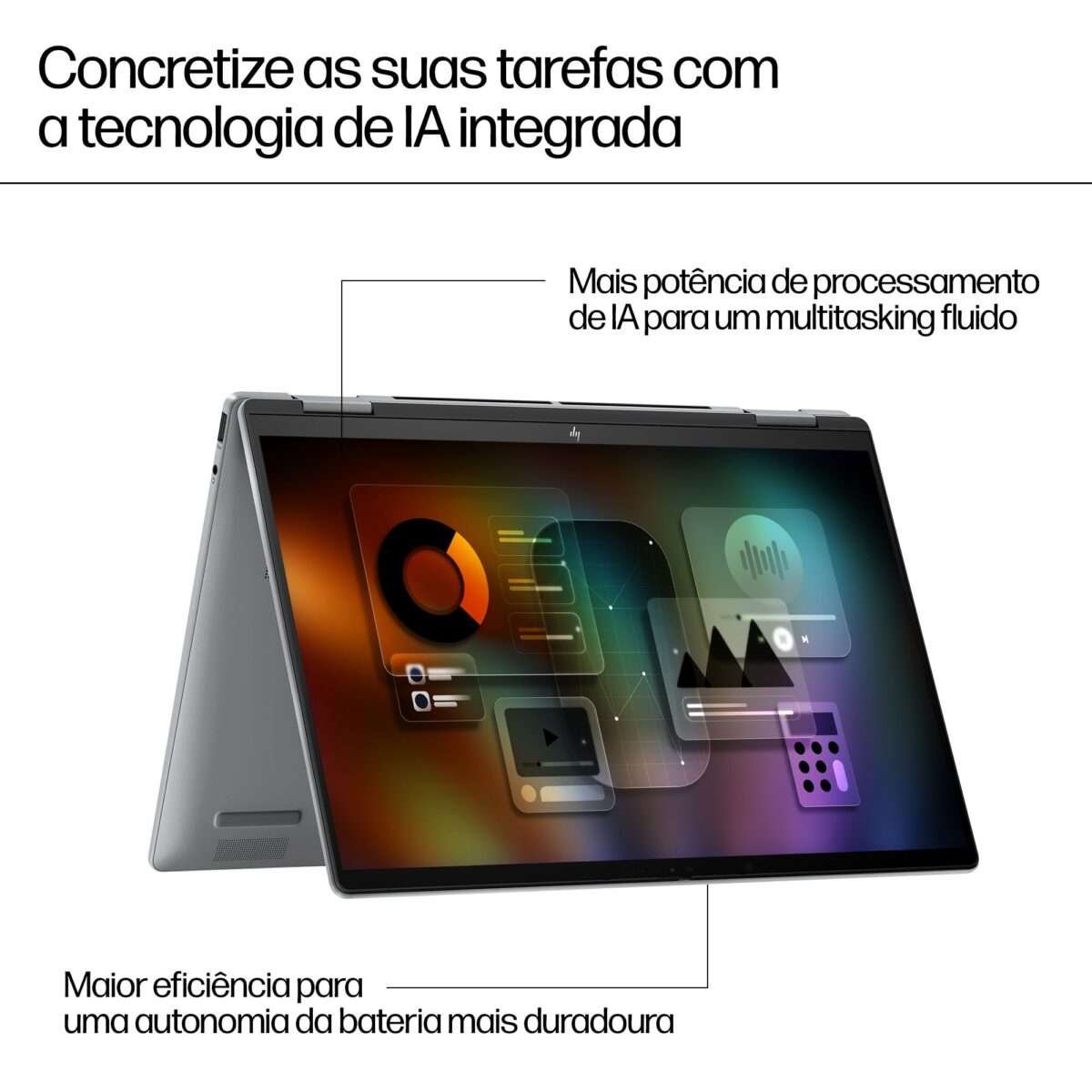 Portátil HP Envy x360 2-in-1 14-fc0002np Ultra 7 155U 14" 2.8K OLED 32GB 1TB W11H - Image 8