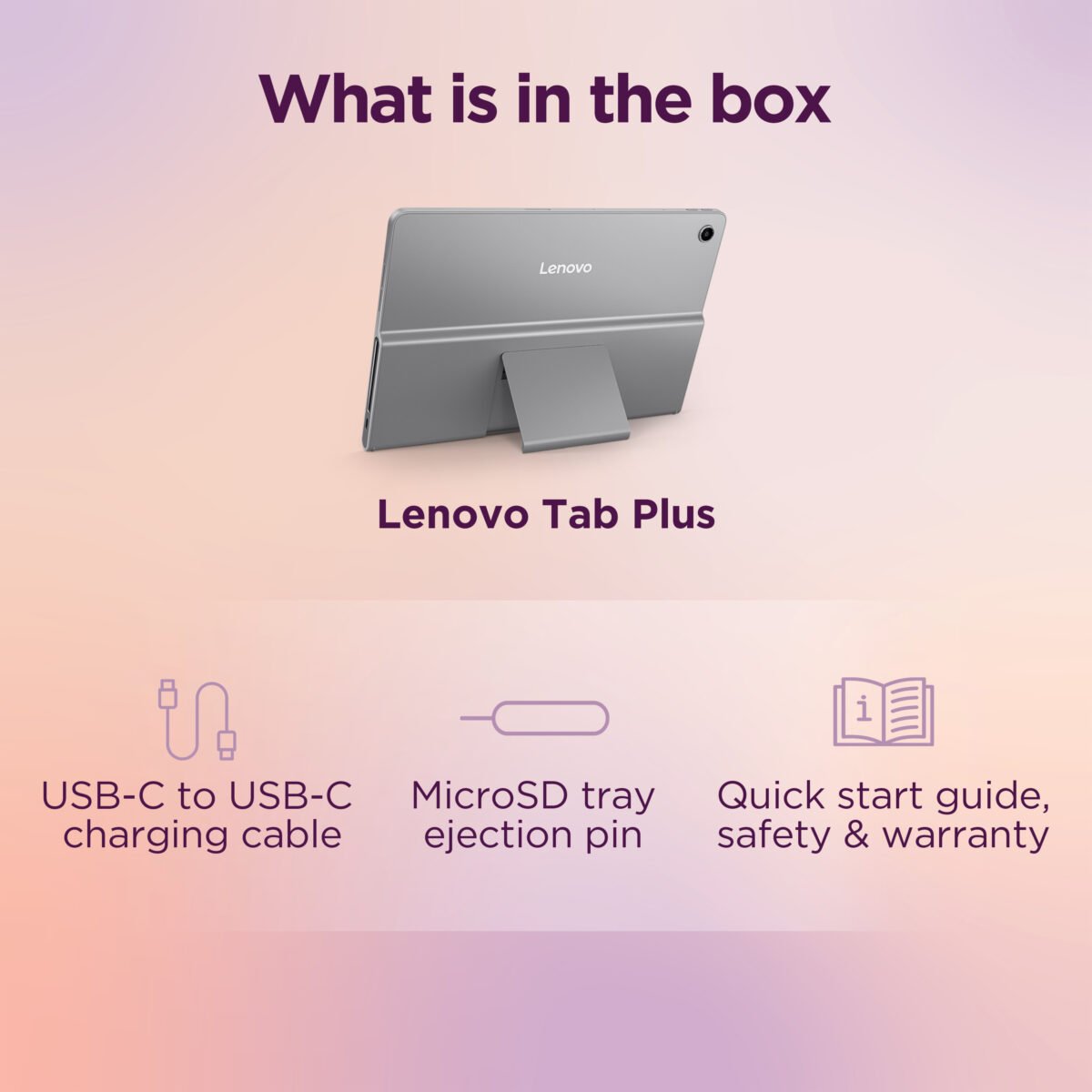 Tablet Lenovo TAB PLUS TB351F MediaTek Helio G99 8GB 256GB 11.5" 2K - Image 9