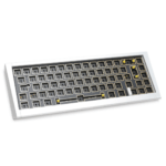 Teclado para jogos Ducky Outlaw 65, Barebone - Prata (ISO) - Image 5
