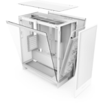 Caixa ATX NZXT H7 Flow RGB (2024) All White Vidro Temperado - Image 2