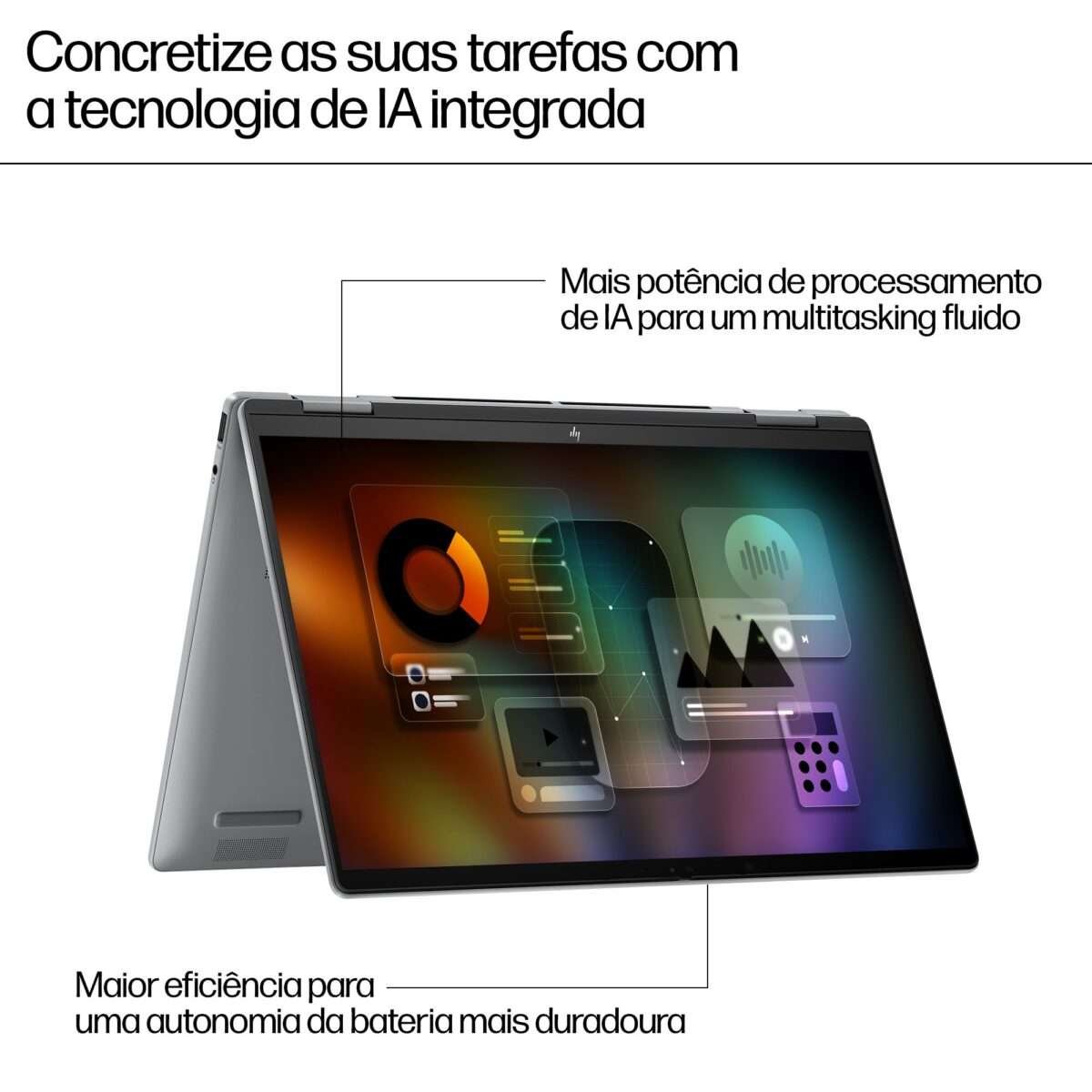 Portátil HP Envy x360 2-in-1 14-fa0005np R7 8840HS 14" 2.8K OLED 16GB 1TB W11H - Image 5