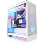 Caixa ATX NZXT H7 Flow RGB (2024) All White Vidro Temperado