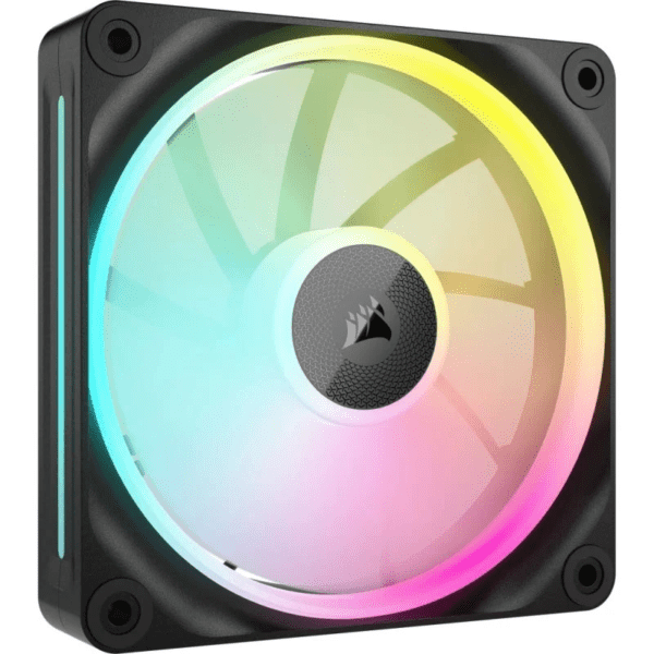 Ventoinha Corsair PWM iCUE LINK LX120 RGB 120mm Preta