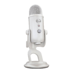 Microfone Logitech for Creators Blue Yeti USB Condensador PC/Mac Branco