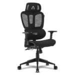 Cadeira de Escritório Ergonómica Alpha Gamer Luna Preta - Image 3