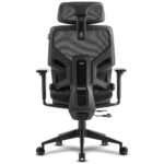Cadeira de Escritório Ergonómica Alpha Gamer Aurora Preta - Image 2