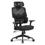 Cadeira de Escritório Ergonómica Alpha Gamer Iris Preta - Image 4