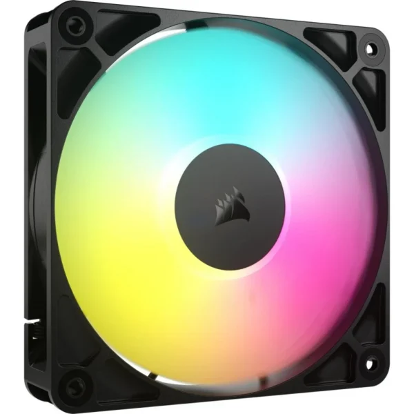 Ventoinha Suplementar Corsair RS120 ARGB PWM 120mm Preta