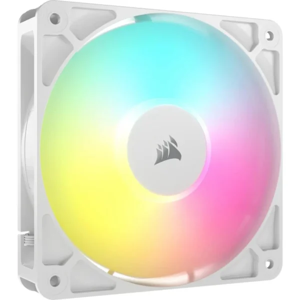 Ventoinha PWM CORSAIR RS120 ARGB 120mm Branco
