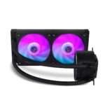 Water Cooler CPU Nox Hummer X-240 LCD RGB All-In-One Preto - Image 4