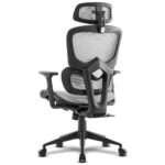 Cadeira de Escritório Ergonómica Offy Lyca Cinza/Preta - Image 2