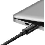 Cabo USB-C to USB-C Baseus Tungsten Gold 240W 1m, Preto - Image 2