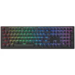 Teclado Mecânico Ducky Zero 6108 100% Classic Black RGB Wireless MX2A-Blue (PT)