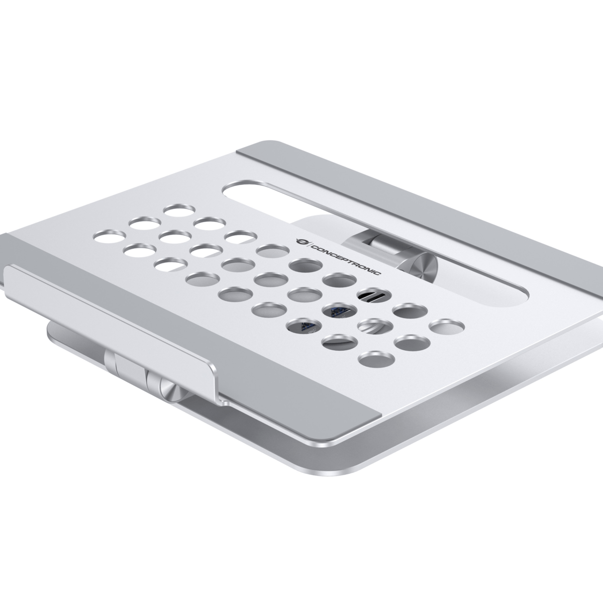 Suporte para computador portátil Conceptronic DONN27G Prateado - Image 3