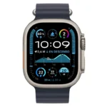 Apple Watch Ultra 2 GPS + Cellular 49mm Titânio Natural com Bracelete Ocean Azul Navy - Image 2