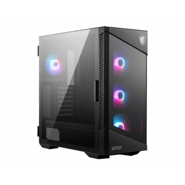 Caixa E-ATX MSI MPG VELOX 100R ARGB Vidro Temperado Preta