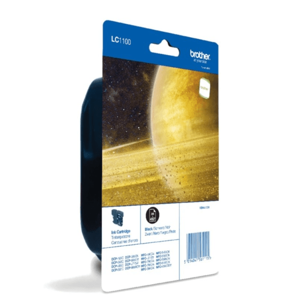 Tinteiro preto Brother blister até 450 páginas