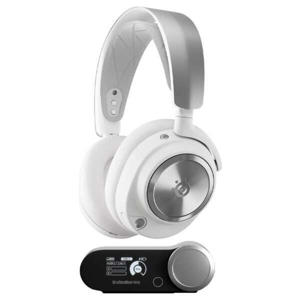 Headset Steelseries Arctis Nova Pro Wireless P Gaming Branco