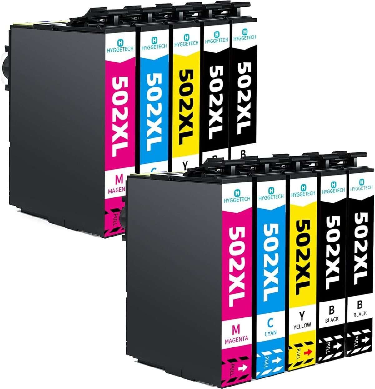 Conjunto 10 Tinteiros Epson 502 XL Compatíveis - Image 2