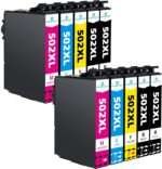 Conjunto 10 Tinteiros Epson 502 XL Compatíveis - Image 2