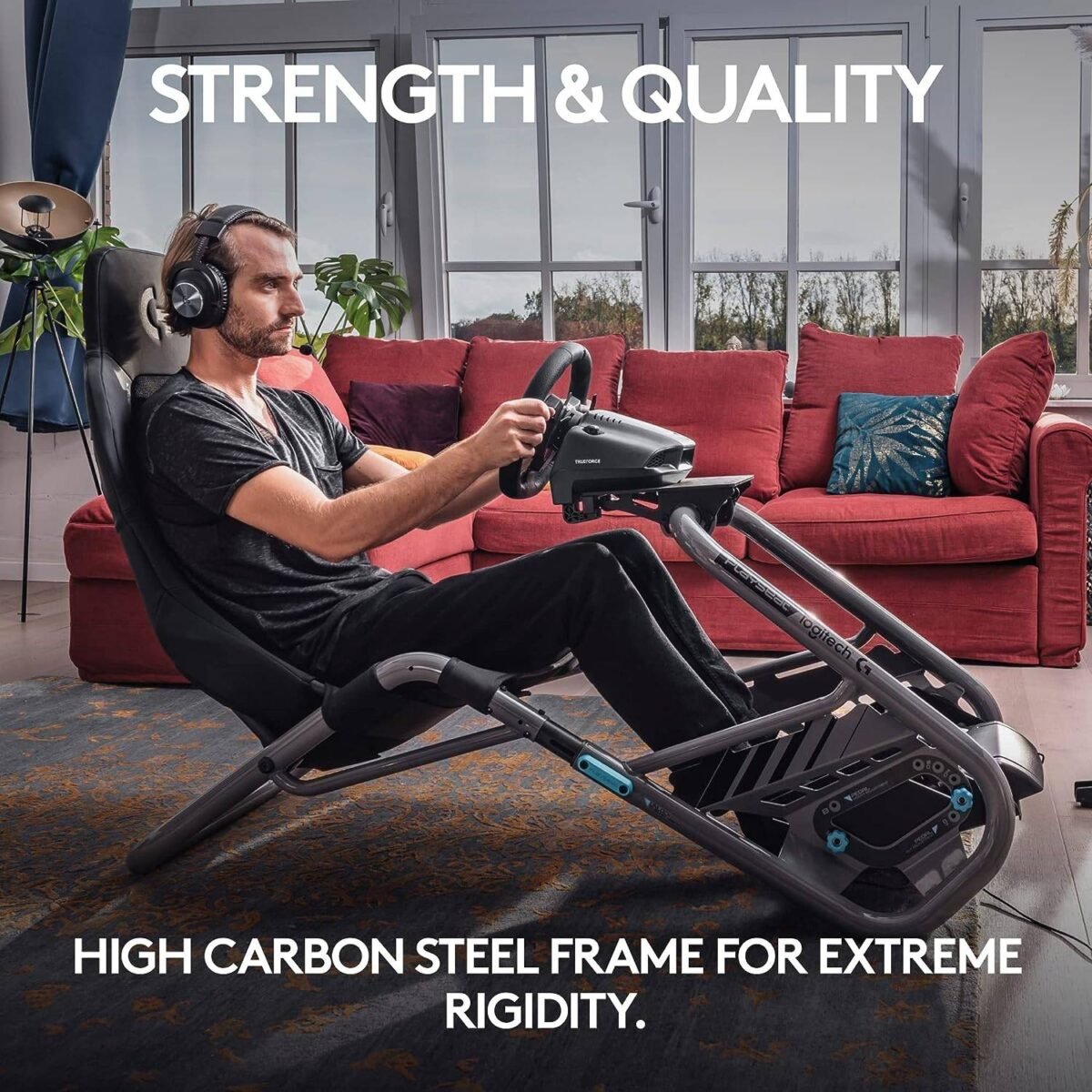 Baquet de Competição Playseat Trophy Logitech G Edition - Image 5