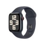 Apple Watch SE (2024) GPS + Cellular 40mm Alumínio Meia-noite c/ Bracelete Desportiva Meia-noite - Small/Medium