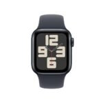 Apple Watch SE (2024) GPS + Cellular 40mm Alumínio Meia-noite c/ Bracelete Desportiva Meia-noite - Small/Medium - Image 2