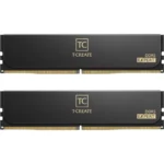 Memória Ram 32GB DDR5 Team Group Kit (2x16GB) 7200 MHz T-Create CL34 Branco