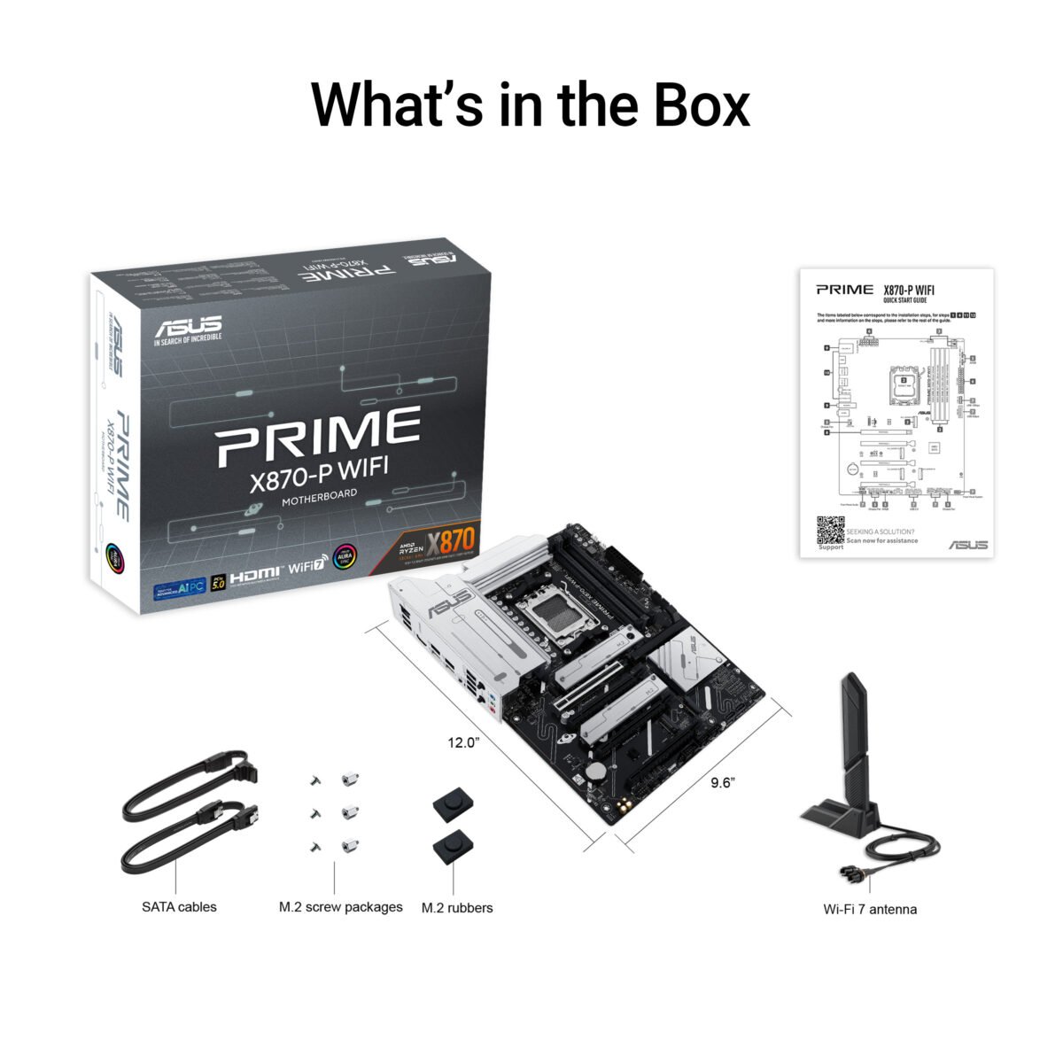 Motherboard Asus Prime X870-P WIFI ATX Skt AM5 - Image 5